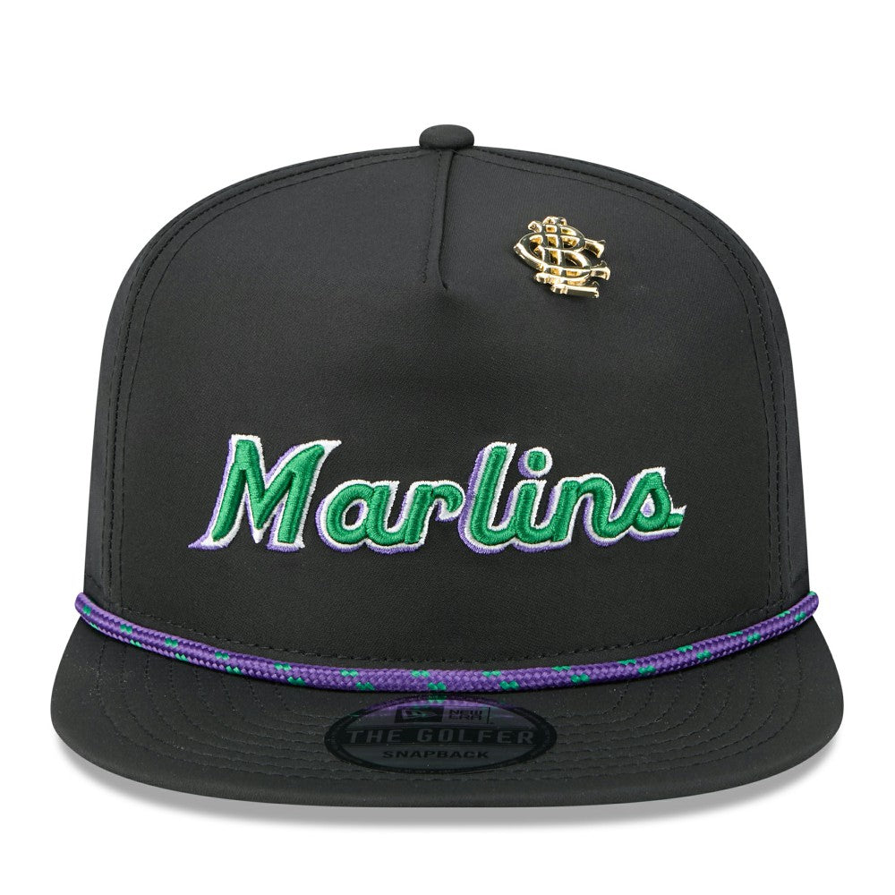 Miami Marlins New Era 2025 Big League Chew Golfer Snapback Hat - MLB