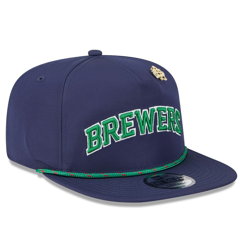 Milwaukee Brewers New Era 2025 Big League Chew Golfer Snapback Hat - MLB