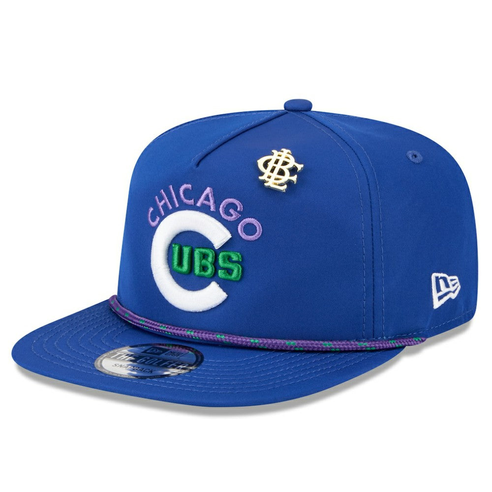 Chicago Cubs New Era 2025 Big League Chew Golfer Snapback Hat - MLB