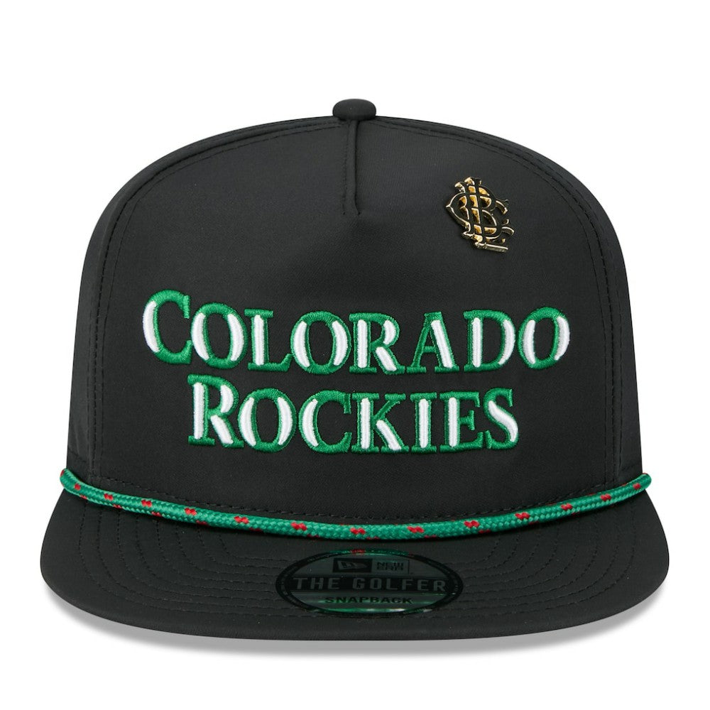 Colorado Rockies New Era 2025 Big League Chew Golfer Snapback Hat - MLB