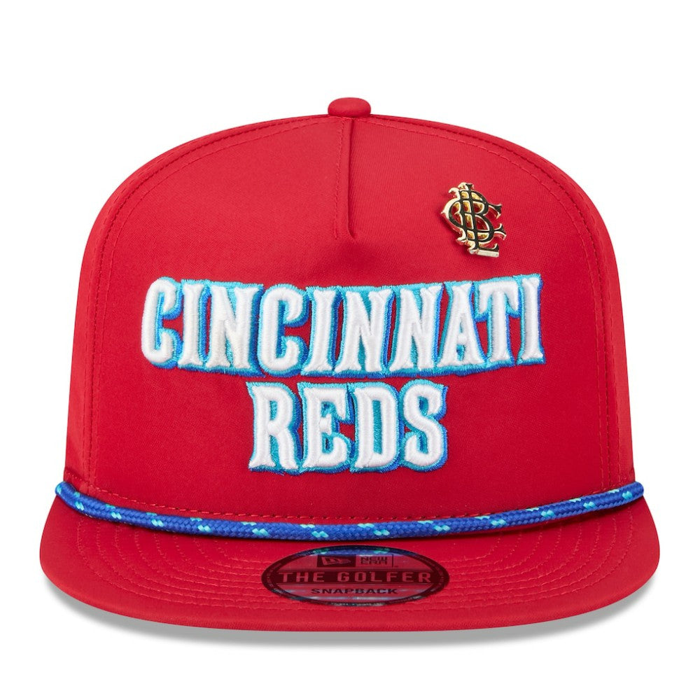 Cincinnati Reds New Era 2025 Big League Chew Golfer Snapback Hat - MLB