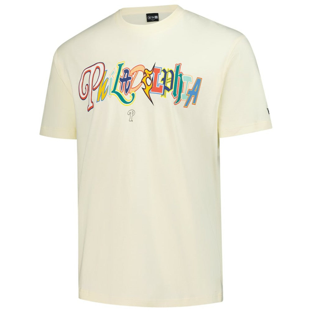 Philadelphia Phillies New Era Ransom Note Oversized T-Shirt - MLB