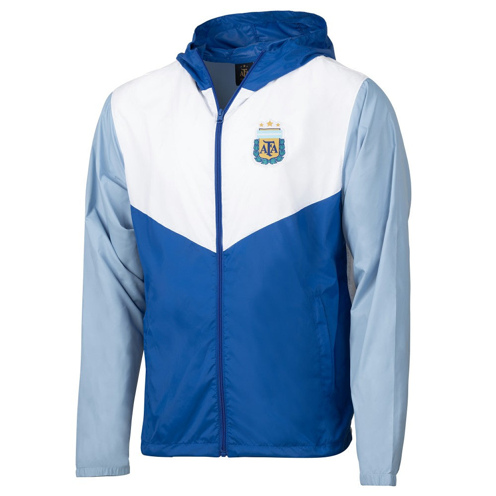 Argentina National Team Block Pro Full-Zip Windbreaker Jacket Royal - FIFA World CUP