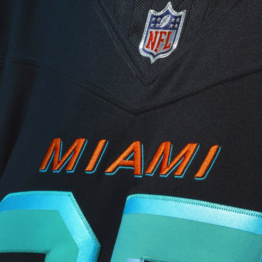 Tua Tagovailoa Miami Dolphins 2025 Rivalries Collection Limited Jersey Pitch Blue | Nike for Sale
