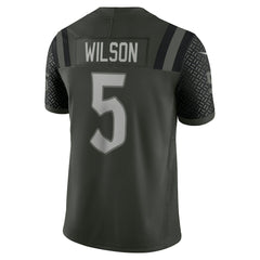 Garrett Wilson New York Jets 2025 Rivalries Collection Limited Jersey Gotham Green | Nike for Sale