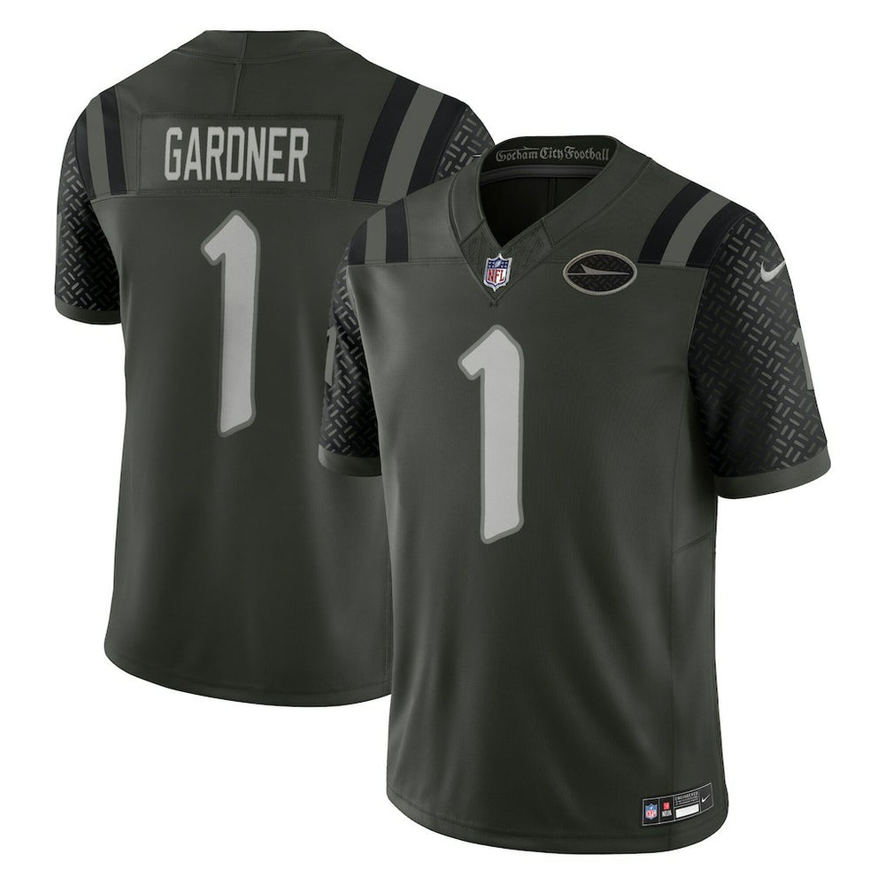 Ahmad Sauce Gardner New York Jets 2025 Rivalries Collection Limited Jersey Gotham Green | Nike for Sale