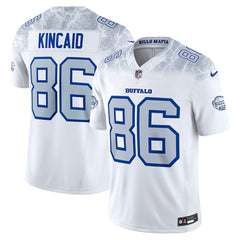 Dalton Kincaid Buffalo Bills 2025 Rivalries Collection Limited Jersey White | Nike for Sale
