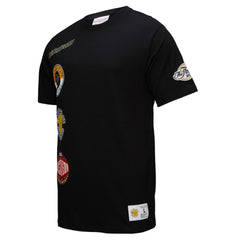 Golden State Warriors Black Out Collection Vintage Premium T-Shirt Black - NBA