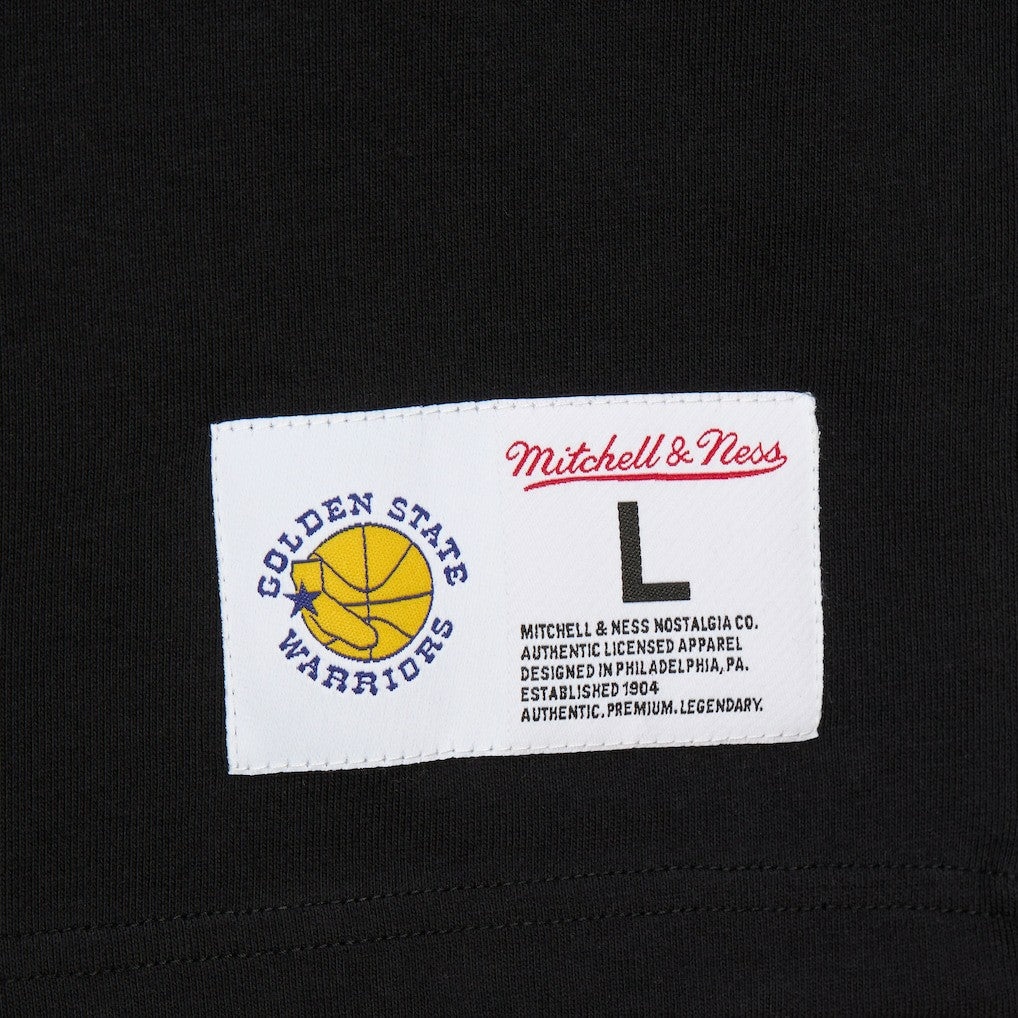Golden State Warriors Black Out Collection Vintage Premium T-Shirt Black - NBA