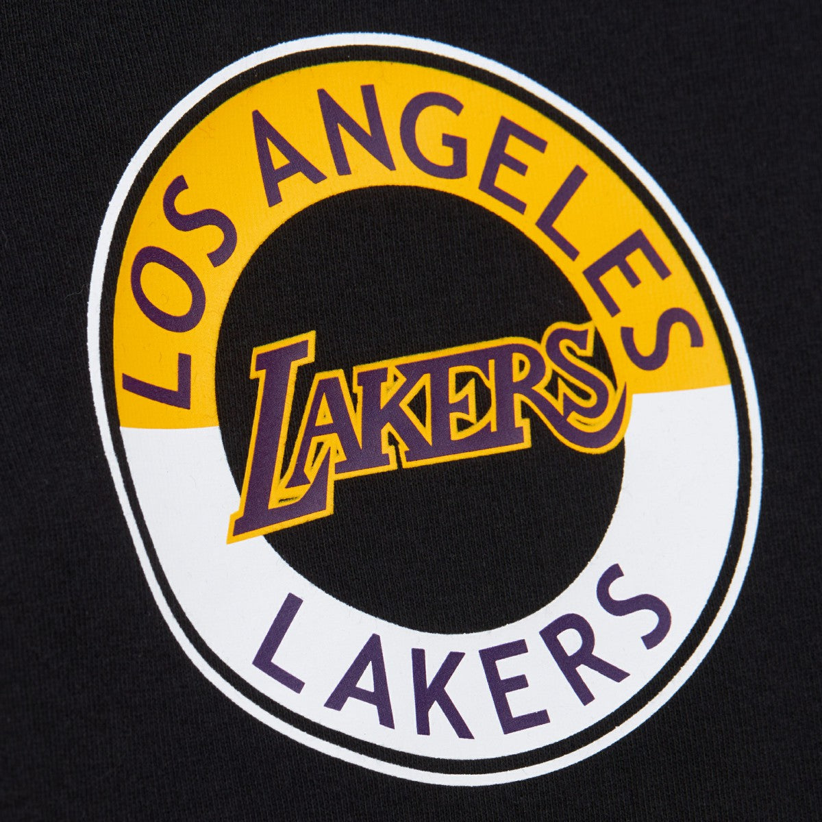 Los Angeles Lakers Black Out Collection Vintage Premium T-Shirt Black - NBA