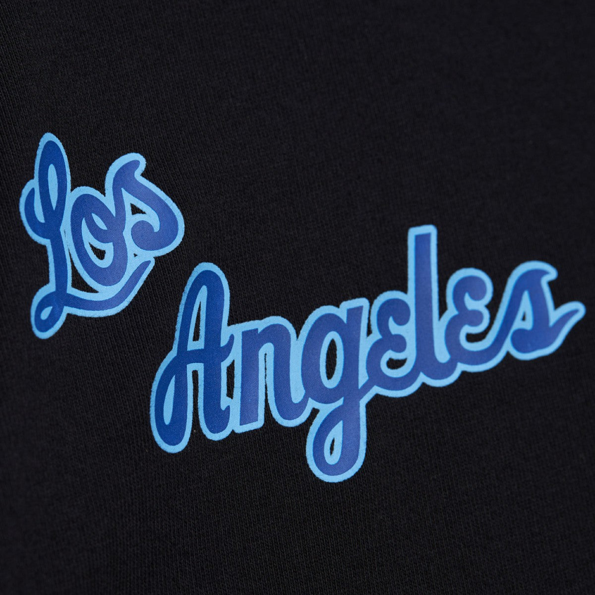 Los Angeles Lakers Black Out Collection Vintage Premium T-Shirt Black - NBA