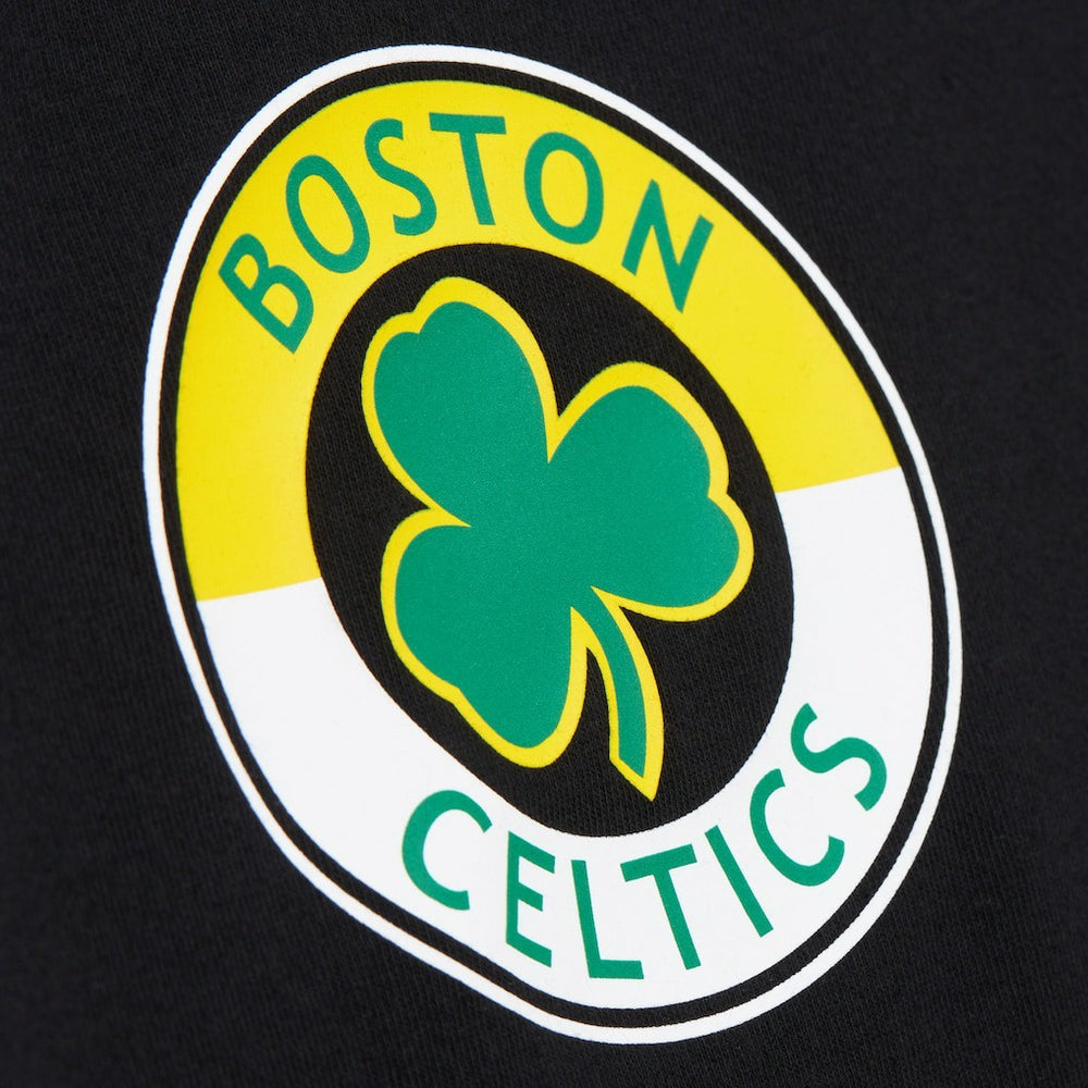 Boston Celtics Black Out Collection Vintage Premium T-Shirt Black - NBA