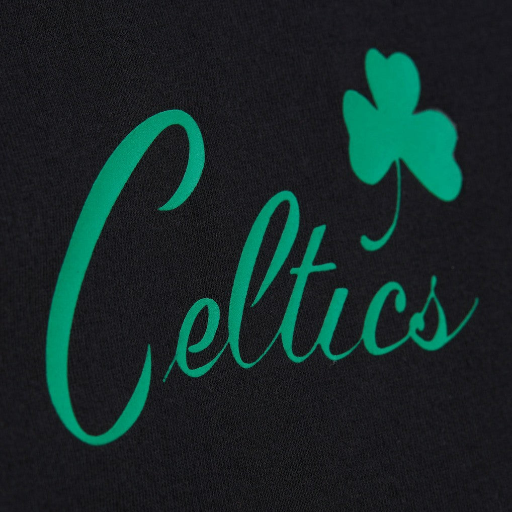 Boston Celtics Black Out Collection Vintage Premium T-Shirt Black - NBA