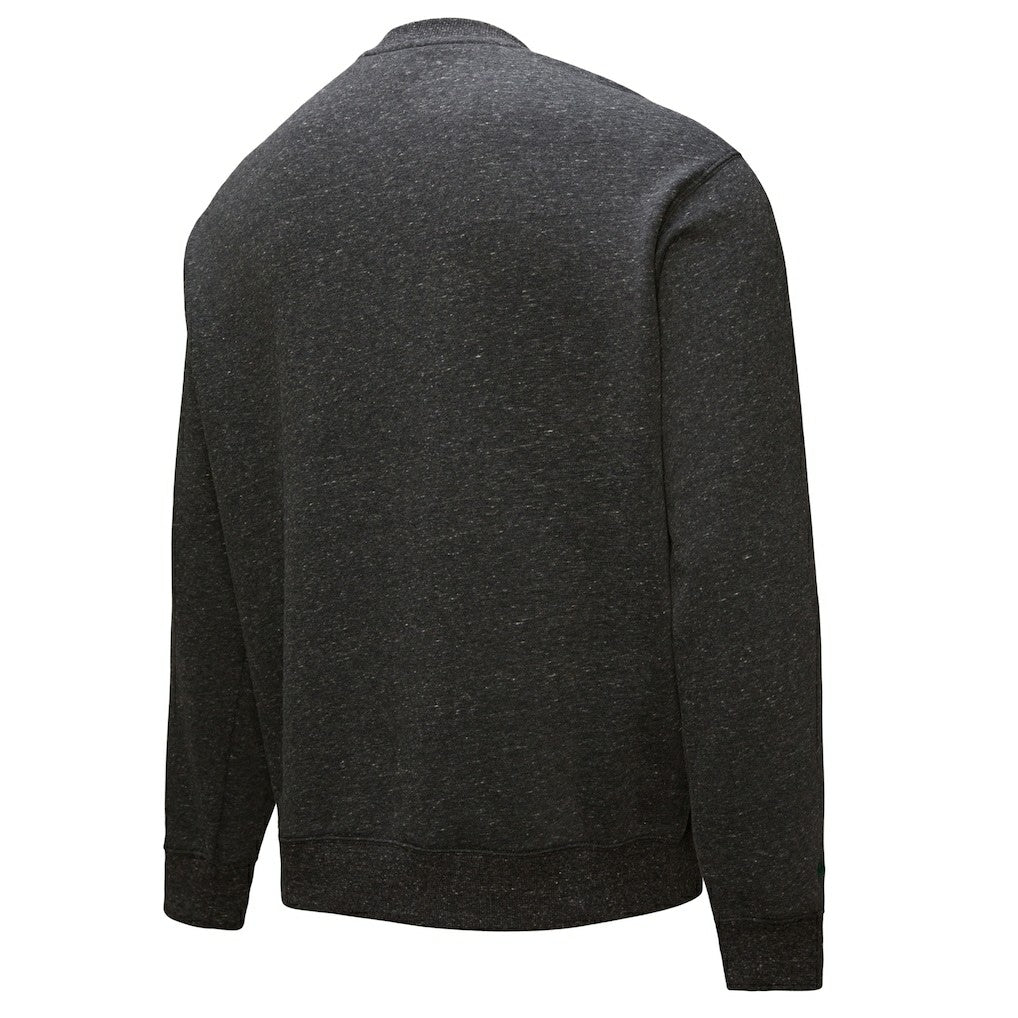 Boston Celtics Hardwood Classics Blackout Collection Snow Washed Pullover Sweatshirt Black - NBA