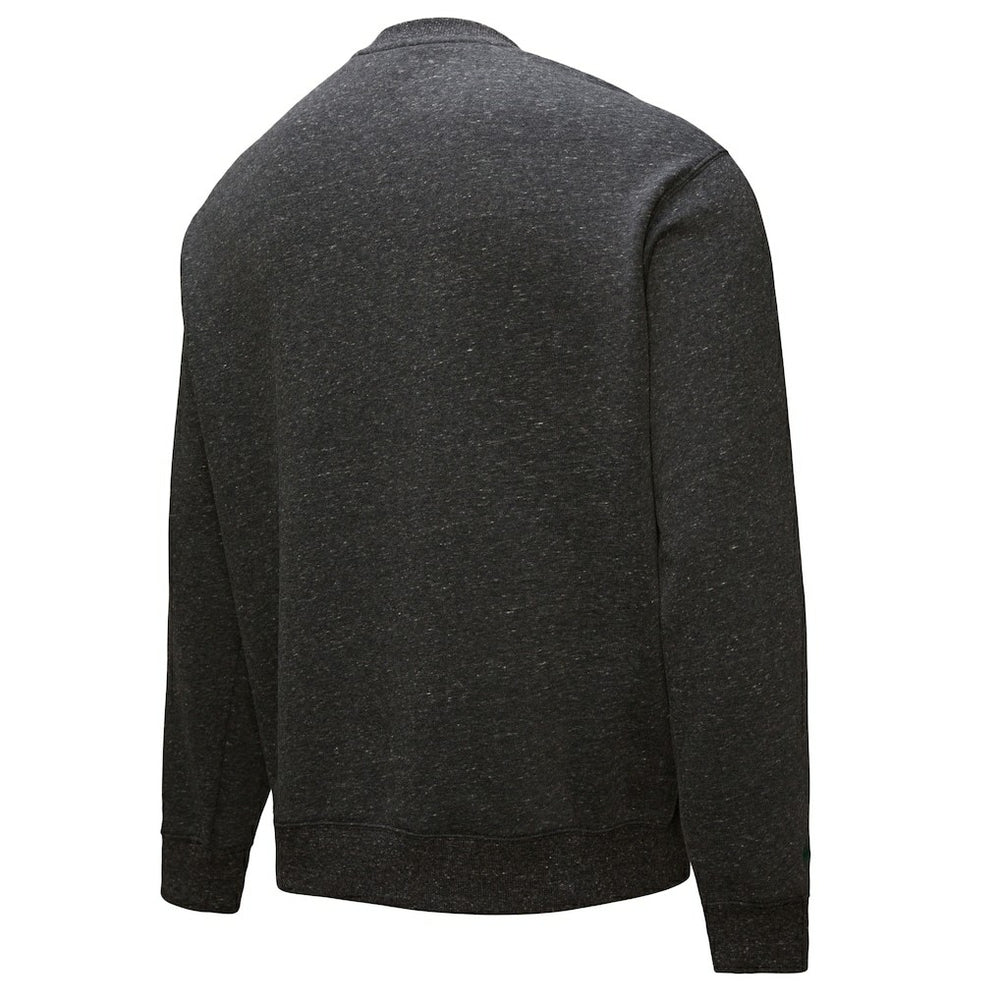 Boston Celtics Hardwood Classics Blackout Collection Snow Washed Pullover Sweatshirt Black - NBA