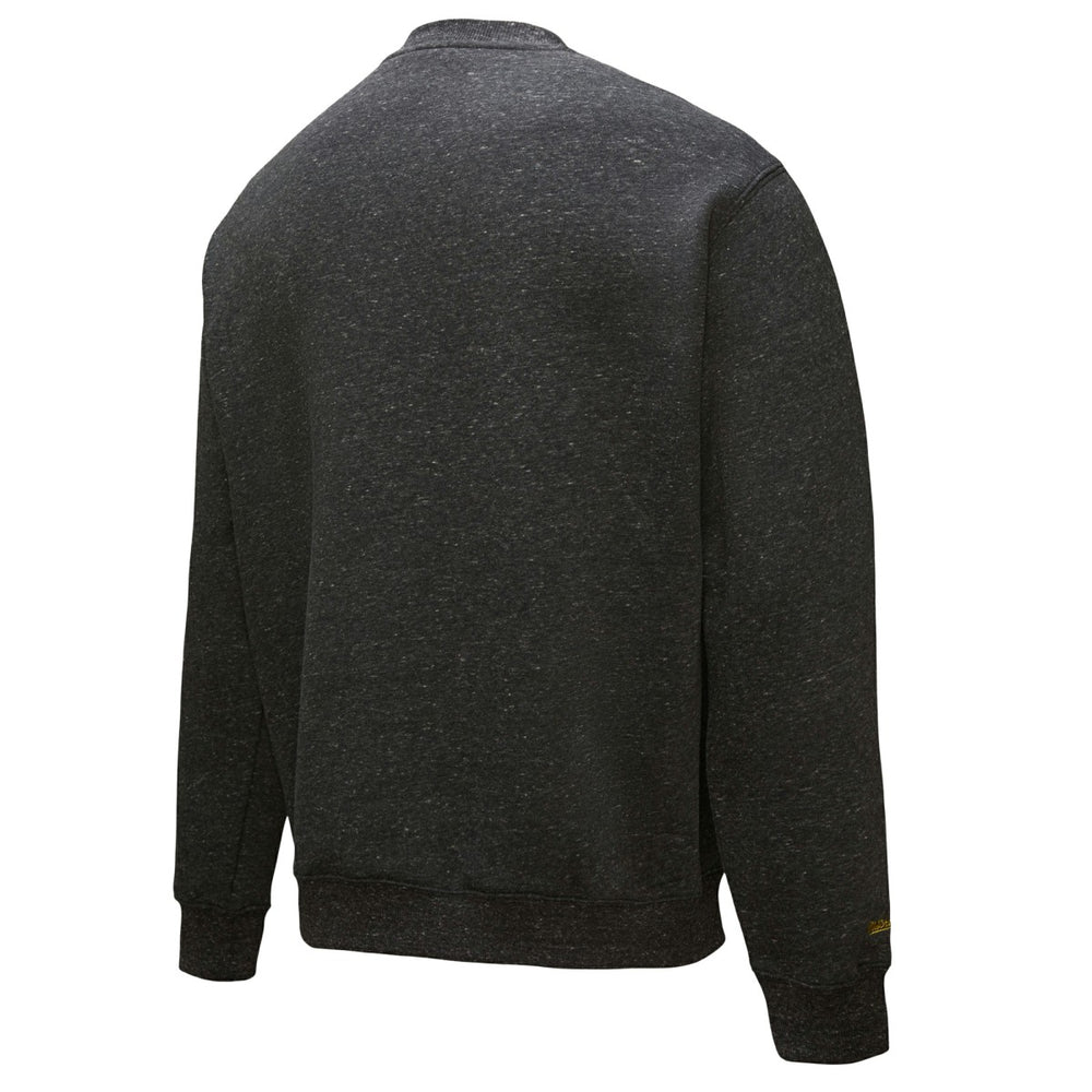 Los Angeles Lakers Black Out Collection Snow Washed Vintage Logo Pullover Sweatshirt Black - NBA