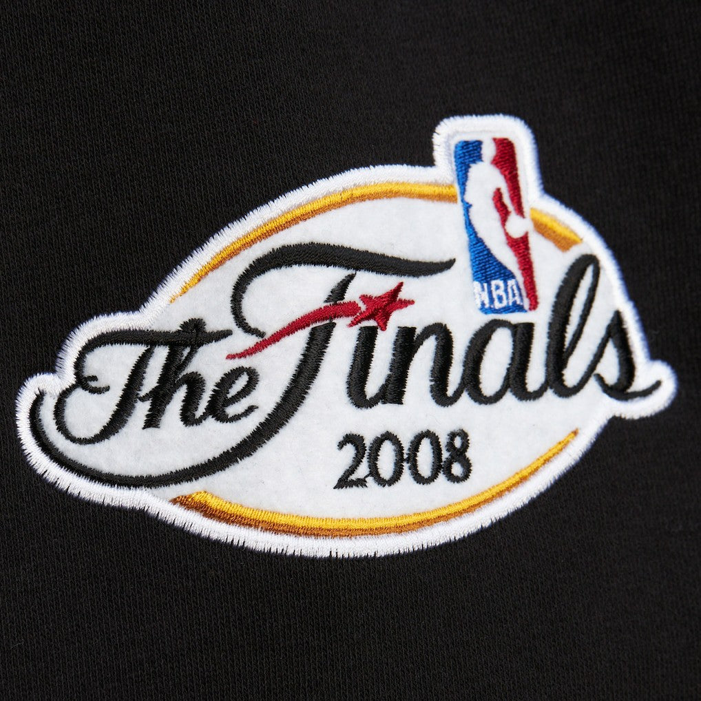 Boston Celtics Hardwood Classics Blackout Collection Pullover Hoodie Black - NBA
