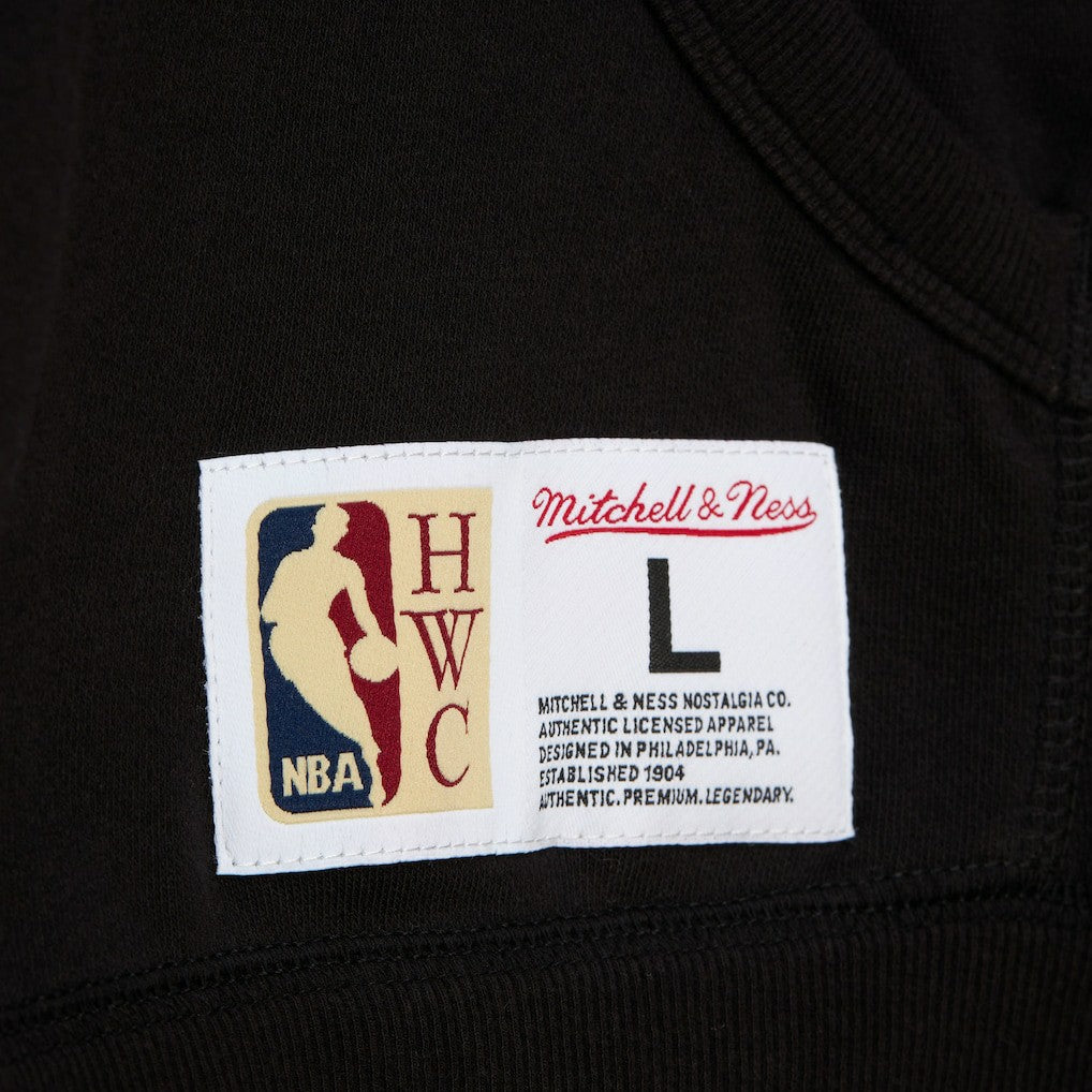 Boston Celtics Hardwood Classics Blackout Collection Pullover Hoodie Black - NBA