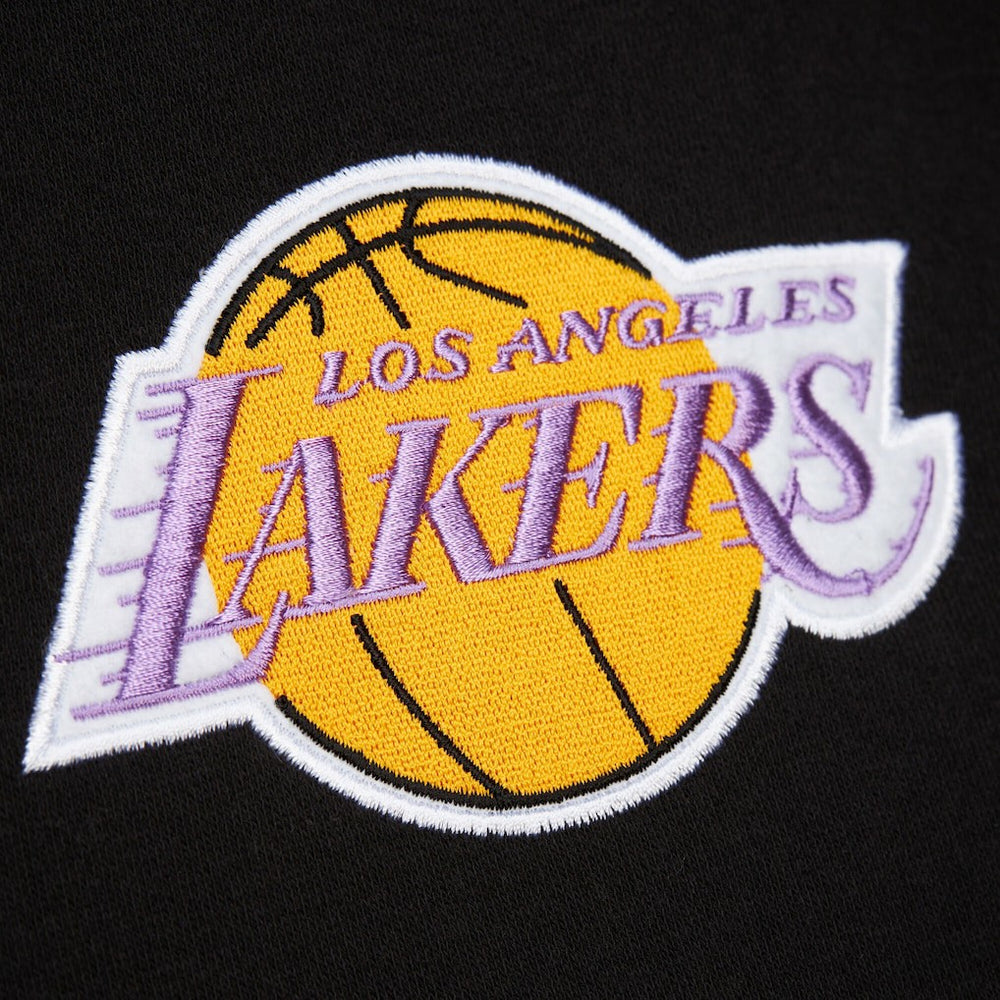 Los Angeles Lakers Hardwood Classics Blackout Collection Pullover Hoodie Black - NBA