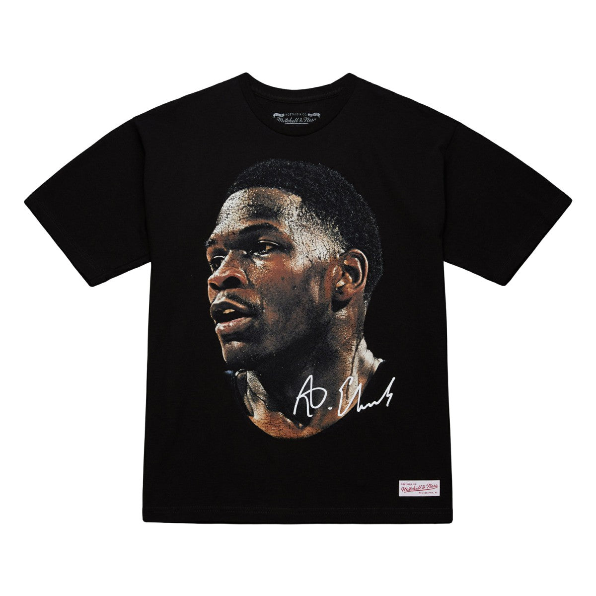 Anthony Edwards NBA Unisex Real Big Face Player T-Shirt Black - NBA
