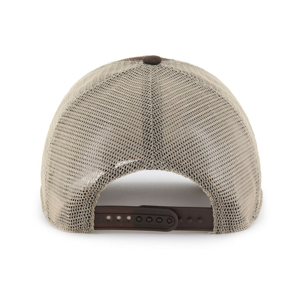 Cleveland Browns '47 Flagship MVP Trucker Adjustable Hat Brown/Natural | 47 brand