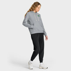 Seattle Seahawks Women's 2025 Rivalries Collection Standard Issue Sideline Dri-FIT Hoodie Wolf Gray | Nike for Sale