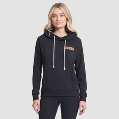 San Francisco 49ers Women's 2025 Rivalries Collection Standard Issue Sideline Dri-FIT Hoodie Black | Nike for Sale