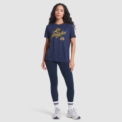 Los Angeles Rams Women's 2025 Rivalries Collection Sideline Velocity Dri-FIT T-Shirt Midnight Blue | Nike for Sale