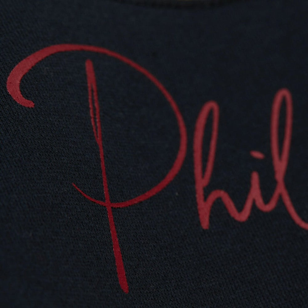 Philadelphia Phillies Mitchell & Ness Women's Cooperstown Collection Blocked Fleece Pullover Sweatshirt- Burgundy/Black Pullover - MLB