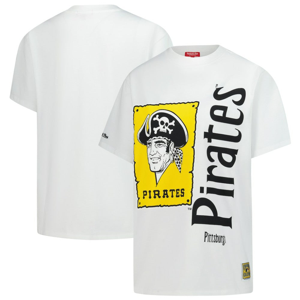 Pittsburgh Pirates Mitchell & Ness Women's Cooperstown Collection Boyfriend T-Shirt - MLB