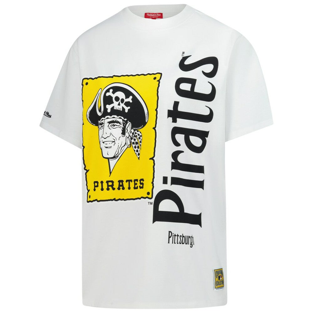 Pittsburgh Pirates Mitchell & Ness Women's Cooperstown Collection Boyfriend T-Shirt - MLB