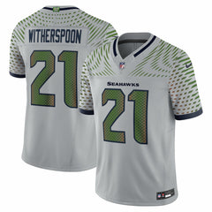Devon Witherspoon Seattle Seahawks 2025 Rivalries Collection Limited Jersey Wolf Gray | Nike for Sale