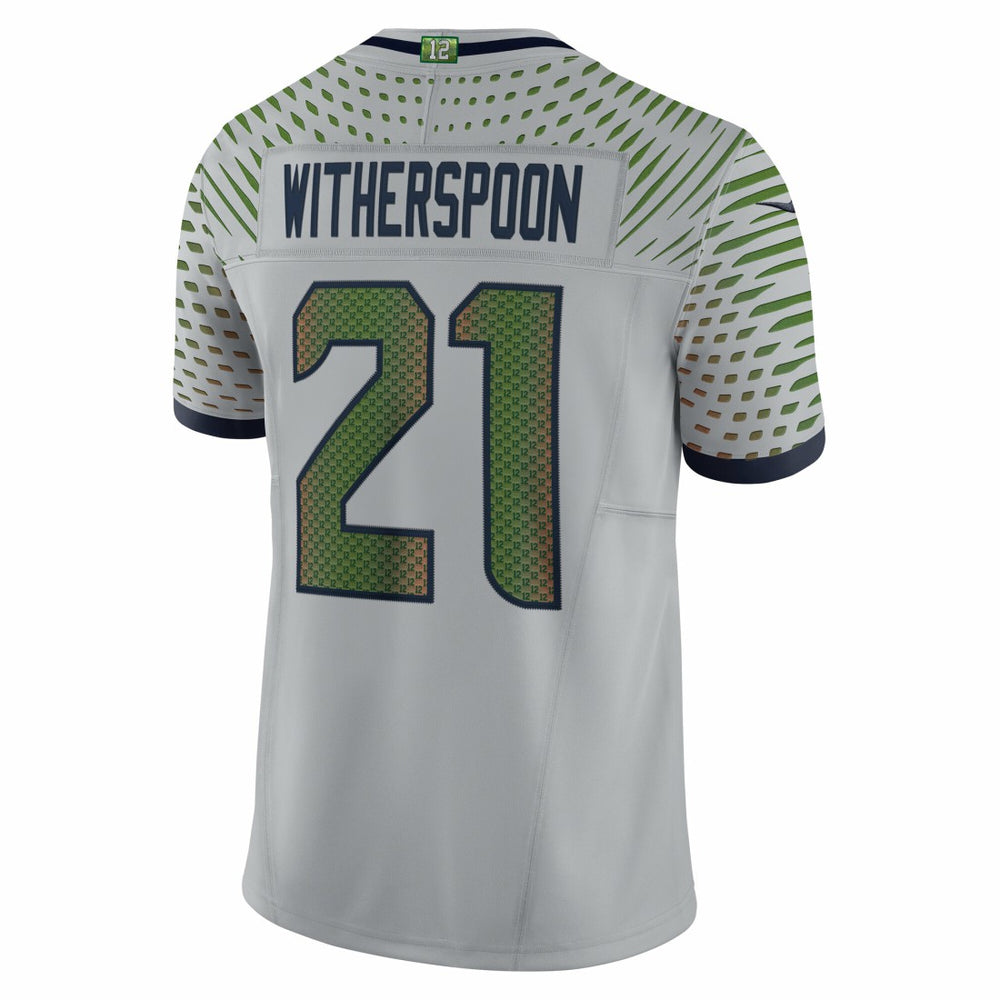 Devon Witherspoon Seattle Seahawks 2025 Rivalries Collection Limited Jersey Wolf Gray | Nike for Sale
