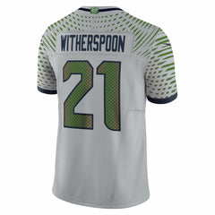Devon Witherspoon Seattle Seahawks 2025 Rivalries Collection Limited Jersey Wolf Gray | Nike for Sale