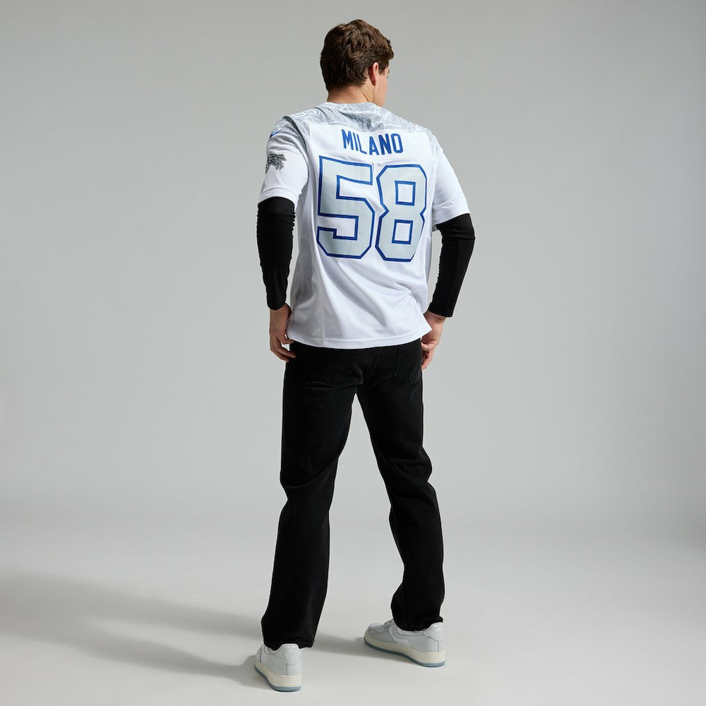 Matt Milano Buffalo Bills 2025 Rivalries Collection Limited Jersey White | Nike for Sale