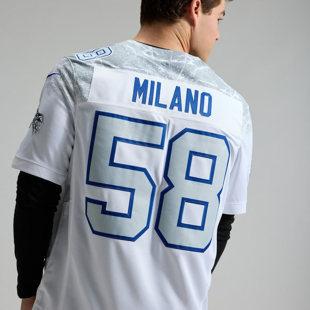 Matt Milano Buffalo Bills 2025 Rivalries Collection Limited Jersey White | Nike for Sale
