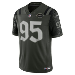 Quinnen Williams New York Jets 2025 Rivalries Collection Limited Jersey Gotham Green | Nike for Sale