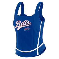 Buffalo Bills WEAR by Erin Andrews Women's Square Neck Tank Top Royal | NFL