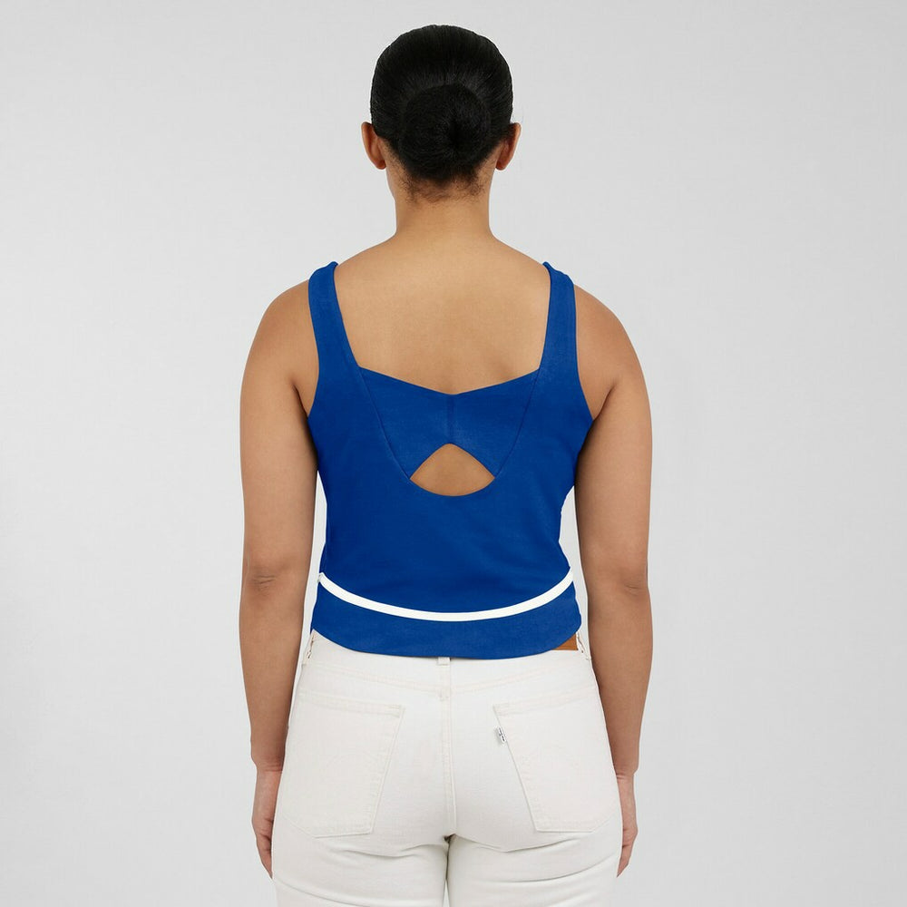 Buffalo Bills WEAR by Erin Andrews Women's Square Neck Tank Top Royal | NFL