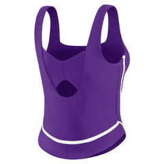 Minnesota Vikings WEAR by Erin Andrews Women's Square Neck Tank Top Purple | NFL
