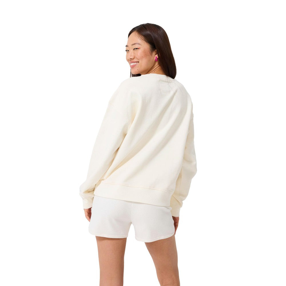 New York Mets Terez Women's Technicolor  Oversized Pullover Sweatshirt - MLB