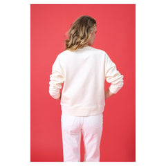 New York Yankees Terez Women's Oversized Gemstone Logo Sweatshirt - MLB