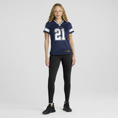 Deion Sanders Dallas Cowboys Women's Team Retired Player Game Jersey Navy | Nike for Sale