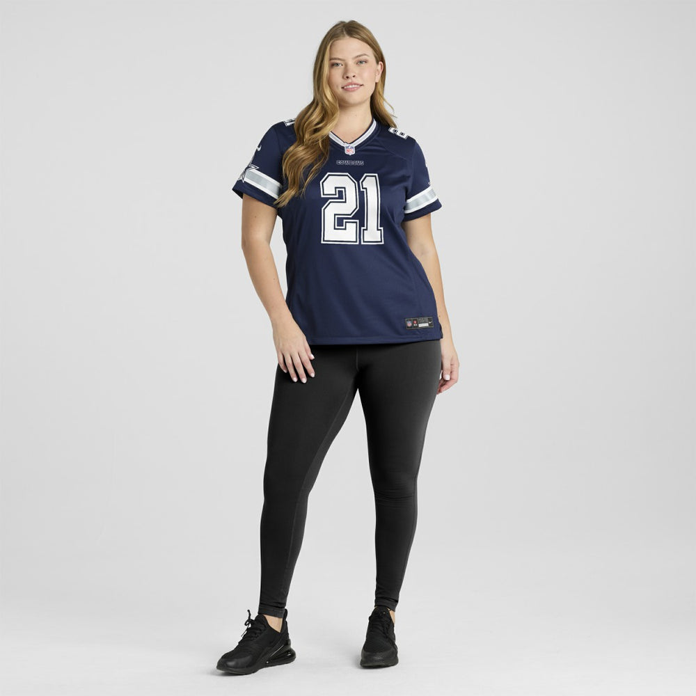 Deion Sanders Dallas Cowboys Women's Team Retired Player Game Jersey Navy | Nike for Sale