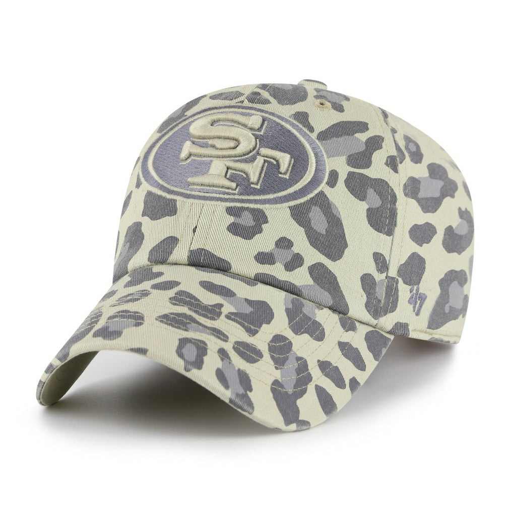 San Francisco 49ers '47 Women's Bagheera Clean Up Adjustable Hat Gray | 47 brand