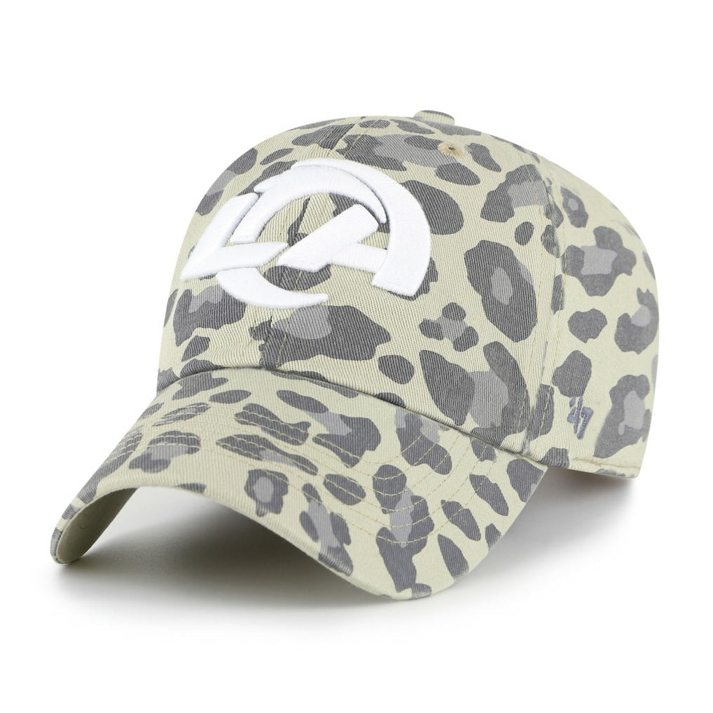 Los Angeles Rams '47 Women's Bagheera Clean Up Adjustable Hat Gray | 47 brand