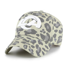 Los Angeles Rams '47 Women's Bagheera Clean Up Adjustable Hat Gray | 47 brand
