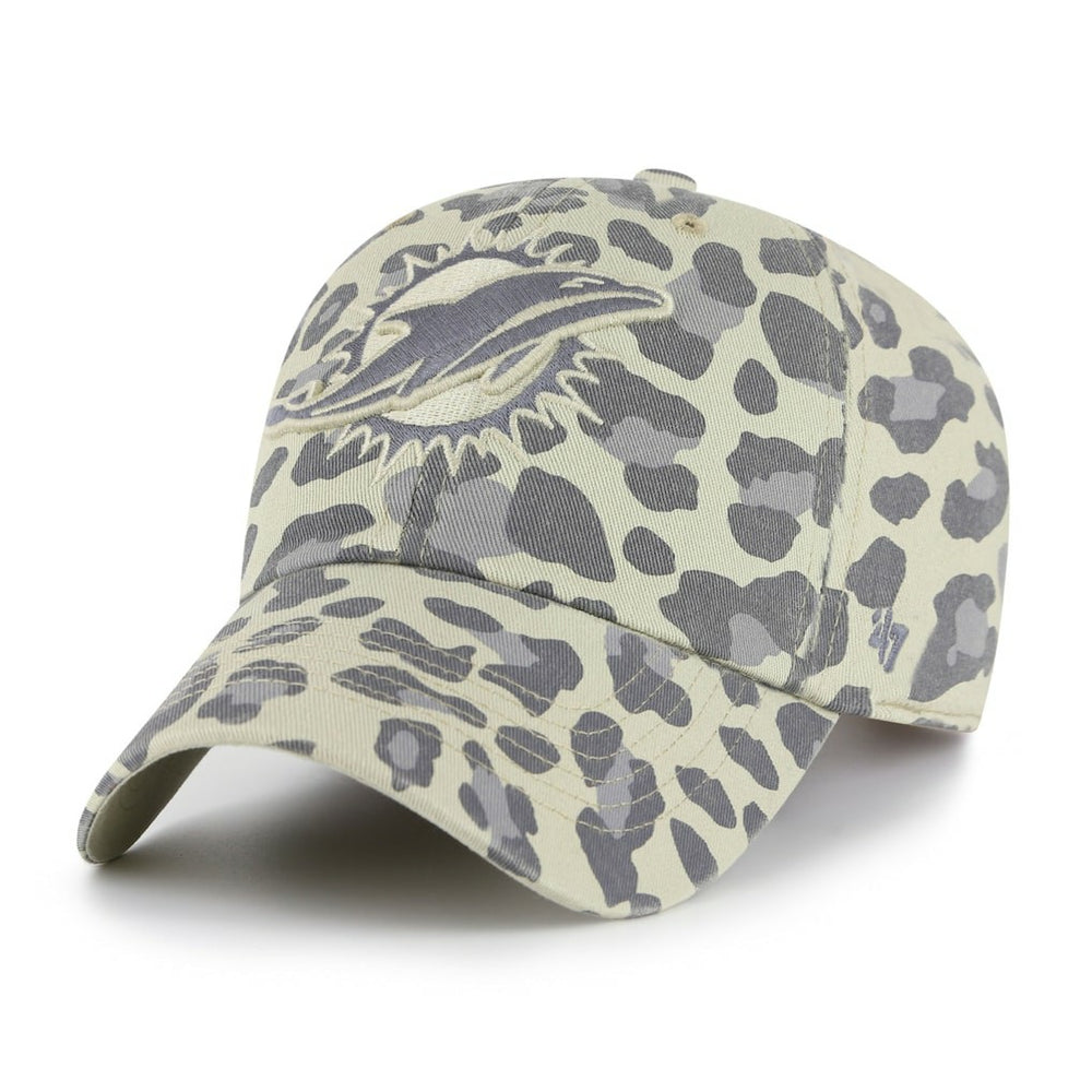 Miami Dolphins '47 Women's Bagheera Clean Up Adjustable Hat Gray | 47 brand