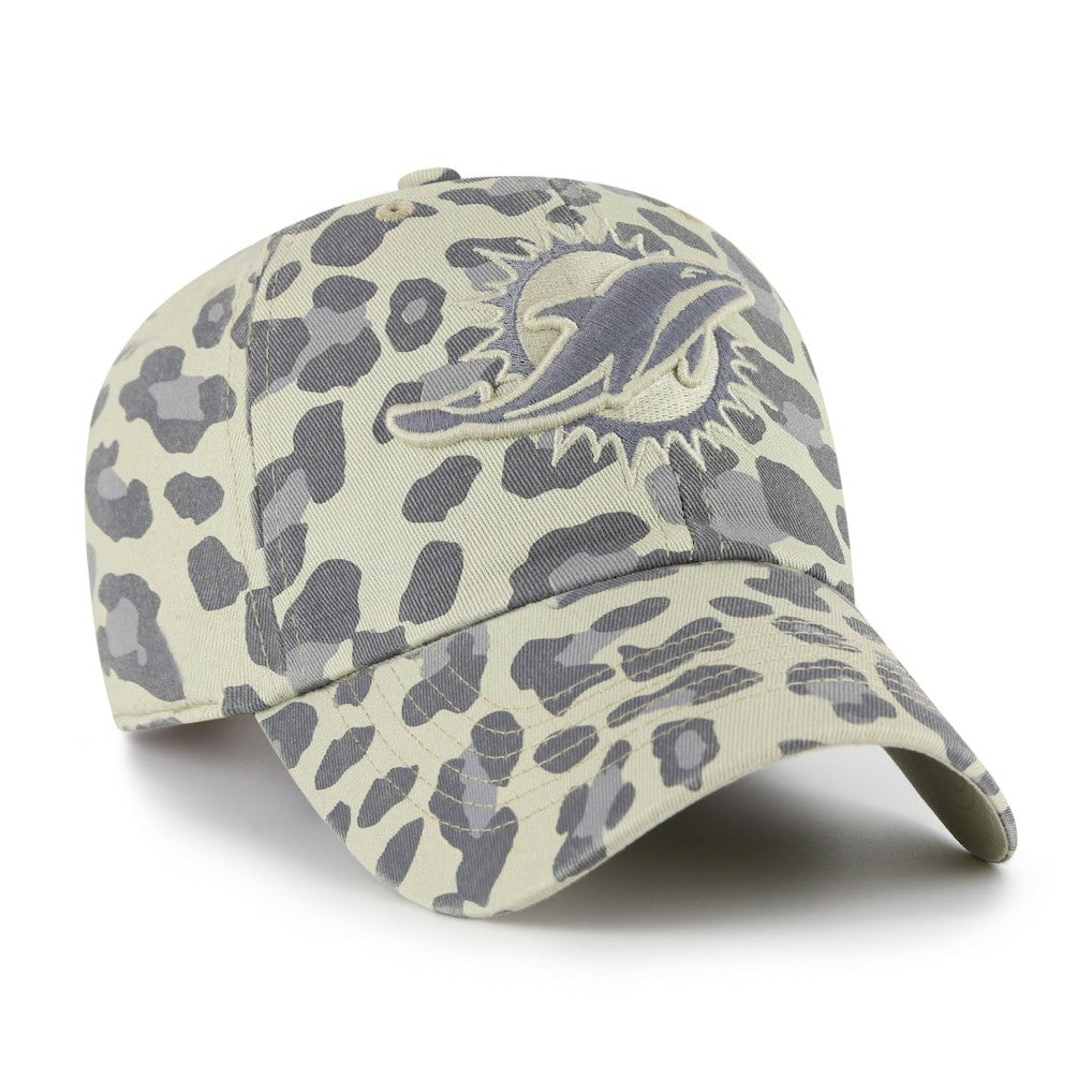 Miami Dolphins '47 Women's Bagheera Clean Up Adjustable Hat Gray | 47 brand