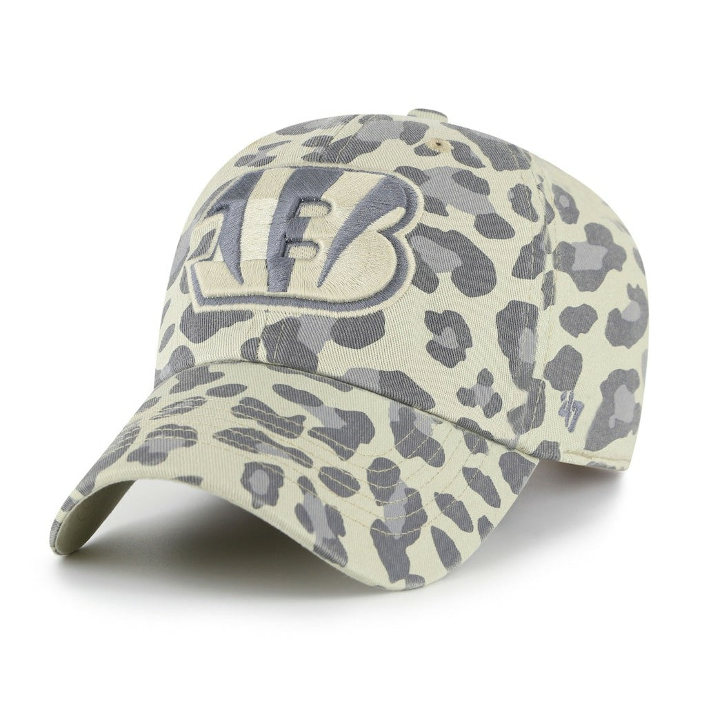 Cincinnati Bengals '47 Women's Bagheera Clean Up Adjustable Hat Gray | 47 brand